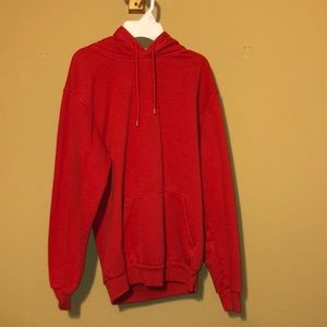 Red Divided Hoodie (Xtra Small)